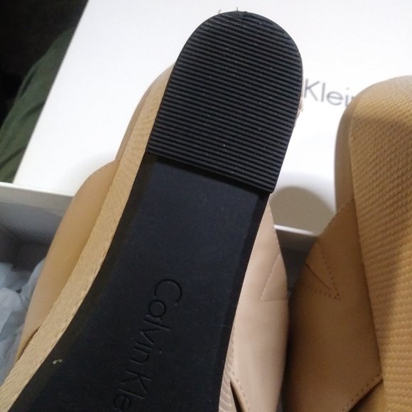 Calvin Klein Cross-Strap Wedges - Picture 3 of 4